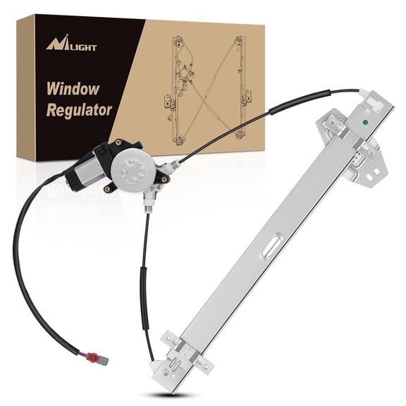 Nilight Power Window Regulator with Motor Assembly Replacement for Honda Pilot 2003 2004 2005 2006 2007 2008, Front Passenger Side