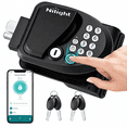 thumbnail image 1 of Nilight RV Door Lock Keyless Entry, Outdoor 4-in-1 RV Locks Replacement with App, Fingerprint, Password, Keys, Bluetooth RV Keyless Entry Door Lock for Camper, Not Fit Class A Class C RVs, 1 of 7