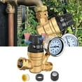 thumbnail image 1 of Nilight RV Water Pressure Regulator for RV Camper, Adjustable Handle Water Pressure Regulator Valve with Gauge and Inlet Screen Filter, Brass Lead-free Reducer Valve Filter for Camper Travel Trailer, 1 of 7