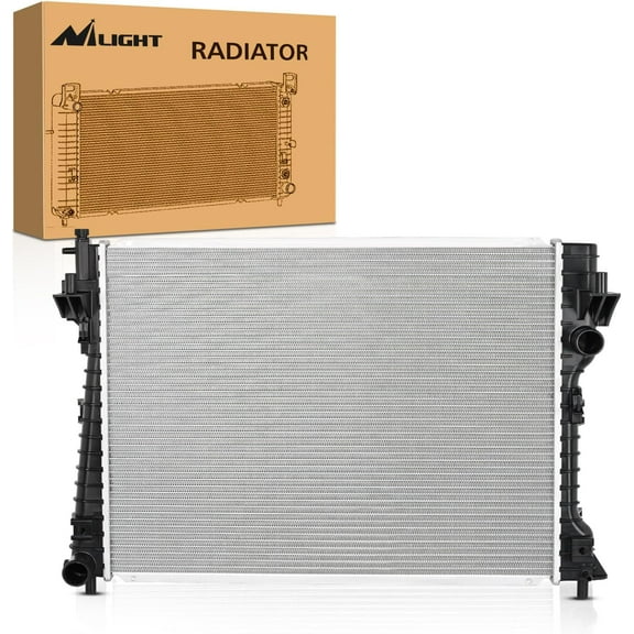 Nilight Radiator for Ford Mustang 2005 - 2014 3.7L 4.0L 4.6L 5.0L V6 V8 RWD,Performance Aluminum Replacement OEM
