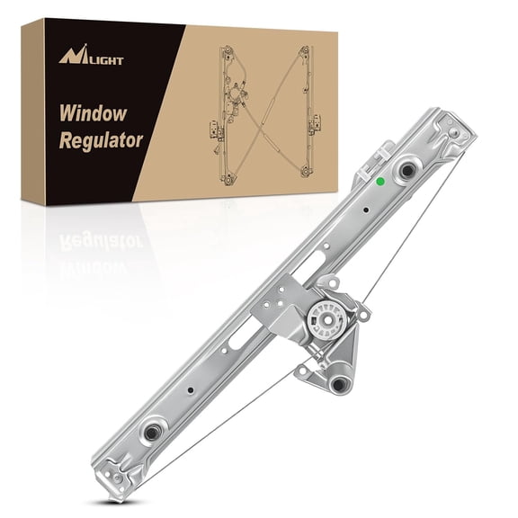 Nilight Rear Passenger Side Window Regulator, Compatible with 19992005 BMW E46 323i 328i 325i 325xi 330i 330xi (Sedan/Wagon Only), OE Replacement