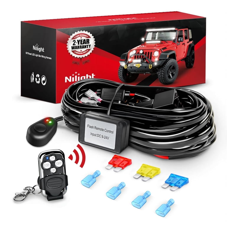 Wireless Remote Control Led Driving Lights LED Light Bar Wireless
