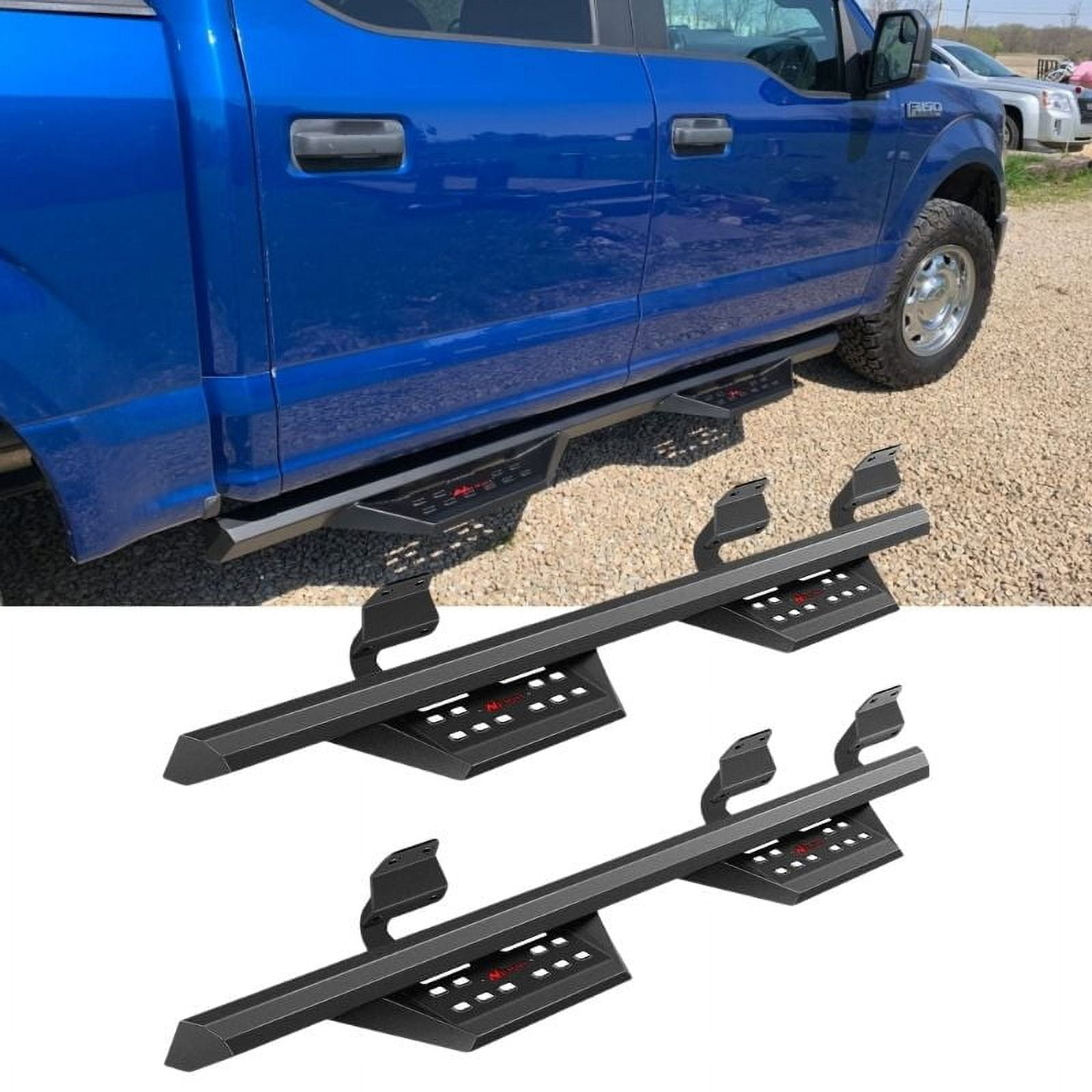 Nilight Running Boards for 2015-2024 Ford F150 2022-2024 F150 Lightning ...