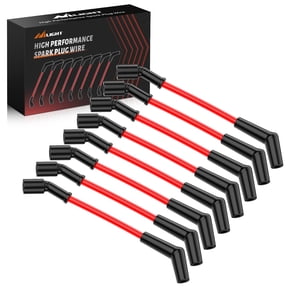 Nilight Spark Plug Wire 10.5 mm High Performance Ignition Wire Replacement for LSx LS1 LS2 LS3 LS6 LS7