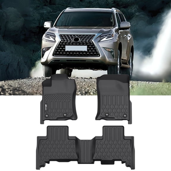 Nilight TPE Floor Mats for Lexus GX460 2014 2015 2016 2017 2018 2019 2020 2021 2022,2013-2023 Toyota 4Runner(4 Runner),All Weather Custom Fit Heavy Duty Floor Liners