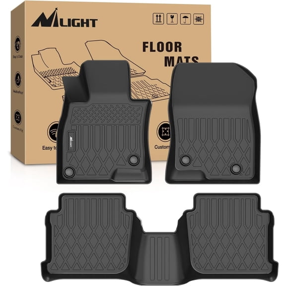 Nilight TPE Floor Mats for Mazda 6 2014 2015 2017 2018 2019 2020 2021, All Weather Custom Fit Heavy Duty Floor Liners
