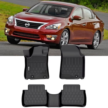 IGGEE Custom Fit Carpet Floor Mats For Nissan Altima 2007-2012 - 3 Colors Available, Made In USA