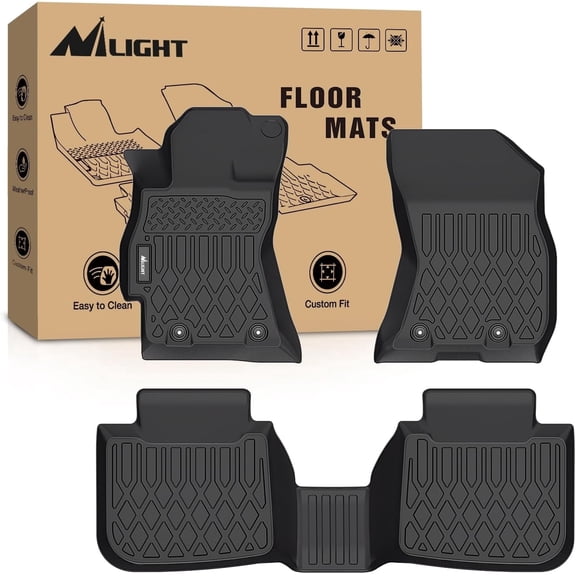 Nilight TPE Floor Mats for Subaru Outback Legacy 2015 2016 2017 2018 2019,All Weather Custom Fit Heavy Duty Floor Liners