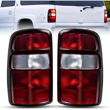 Anzo JDM Black Tail Lights For 2000-2006 Chevy Tahoe Suburban GMC Yukon Denali – DOT/SAE Certified