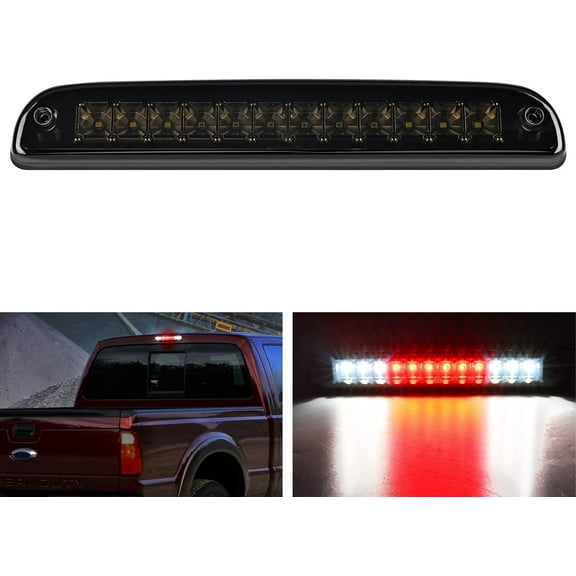 Nilight LED Third Brake Light with Cargo and Reverse Function, High Mount 3rd Stop Light for 1999–2016 Ford Ranger F-Series and 1994–2010 Mazda B-Series