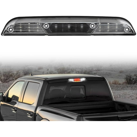 Nilight Third Brake Light Tail High Mount 3rd Stop Cargo Reverse Lights Clear Lens Compatible with Ford F150 2015 2016 2017 2018 2019 2020 Super Duty F250 F350 2017+ Ranger 2019+ Maverick 2022+