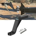 thumbnail image 1 of Nilight Trailer Hitch Ball Mount with 5/8" Hitch Pin Clip Fits 2" Receiver Square 7500 lbs 10" Drop 9" Rise 1" Hole Gloss Black Powder Coat, 1 of 7