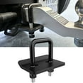 thumbnail image 1 of Hitch Tightener Anti Rattle Clamp (for 2 inch Hitches) Heavy Duty Steel with Rubber Anti-Rust Triple Protective Matte Black, 1 of 7