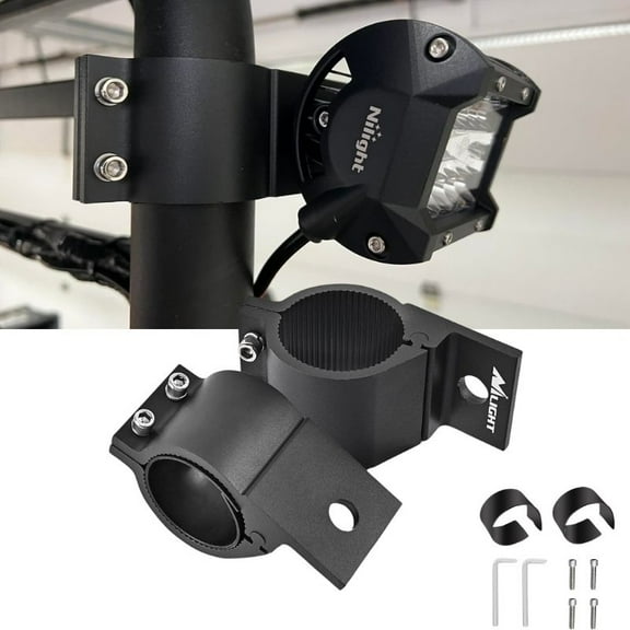 Roll Bar Clamps-2Pack,Tube Clamp 2.43 Inch to 2.8 Inch Bull Bar Mounting Bracket