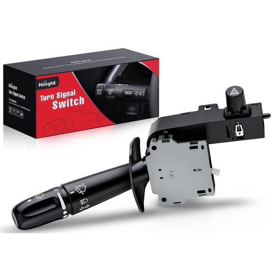 Nilight Turn Signal Switch Compatible with 2002 2003 2004 2005 2006 2007 2008 2009 Dodge Ram 2004-2009 Durango 2005-2010 Dakota 2007-2009 Aspen 2006-2009 Raider Blinker Lever Switch