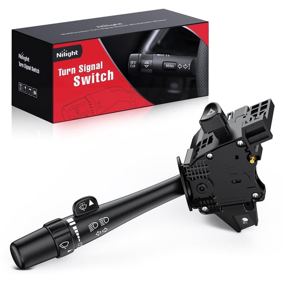 Nilight Turn Signal Switch Compatible with 2003 2004 2005 2006 Chevy Avalanche Suburban Tahoe 2003-2007 GMC Sierra Yukon 2003-2006 Cadillac Escalade Windshield Wiper Combination