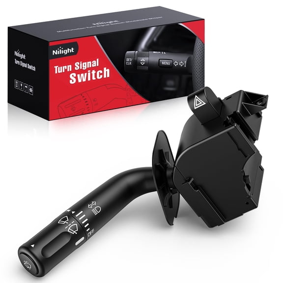 Nilight Turn Signal Switch Compatible with 2004 2005 Ford F150 Windshield Wiper Multifunction Combination Lever Switches