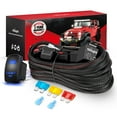 thumbnail image 1 of Nilight Wiring Harness Kit Nylon 14 AWG 1 Lead 12V 5Pin Rocker Switch Laser On Off Power Relay Blade Fuse for LED Light Bar Off Road Lights on Cars Jeep Boat Trucks, 1 of 9