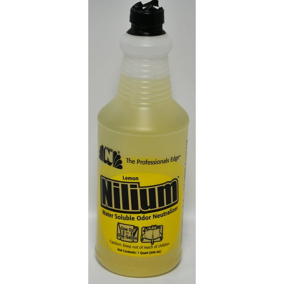 Nilium Lemon Scent Water Soluble Odor Neutralizer 32 oz.