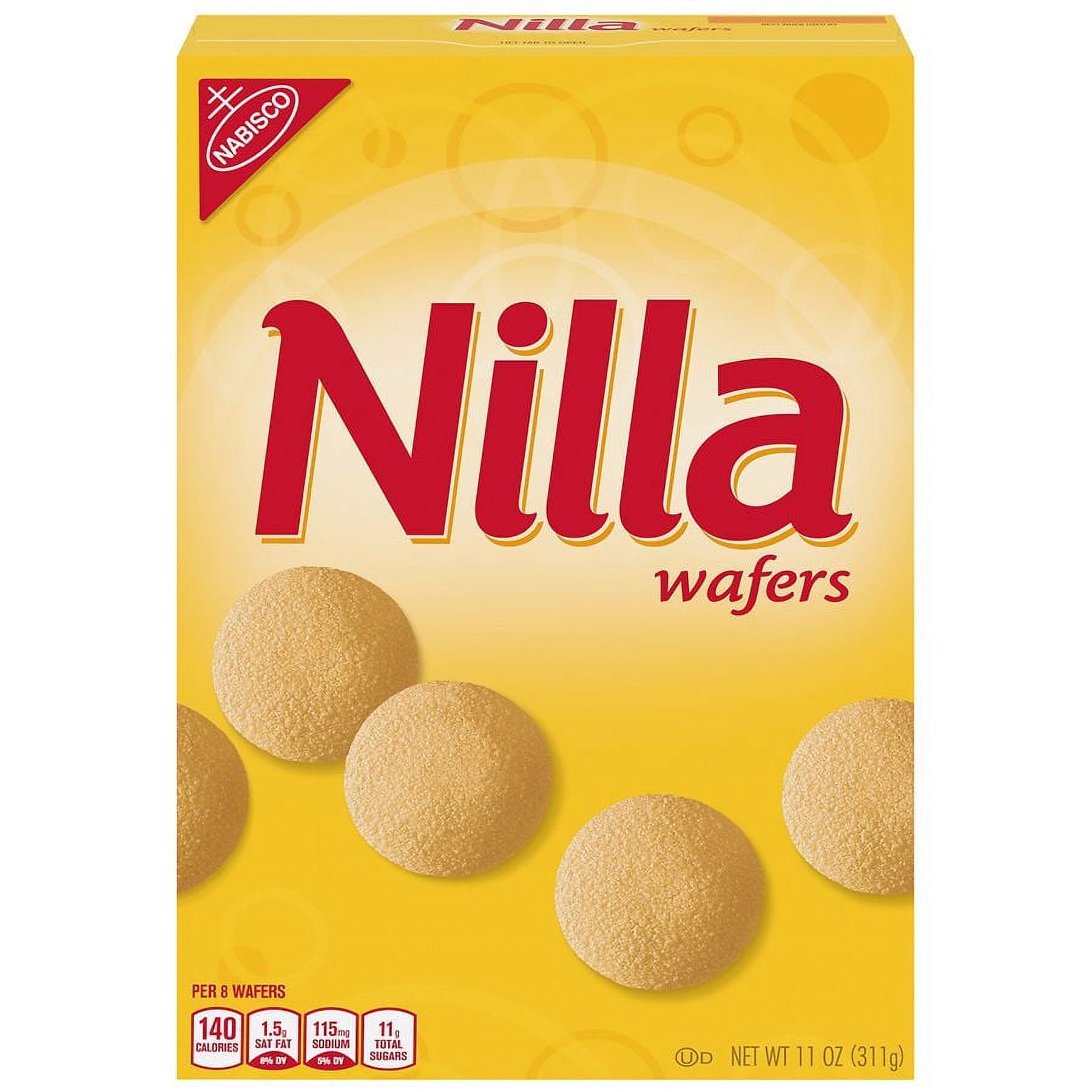 Nilla Wafer Cookies Vanilla 11.0 oz Pack of 2