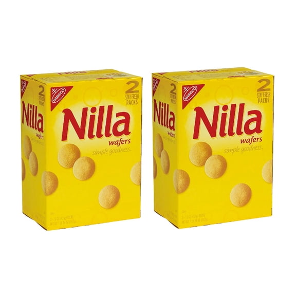 Nilla Wafers, 1 lb, 14 oz 2PK