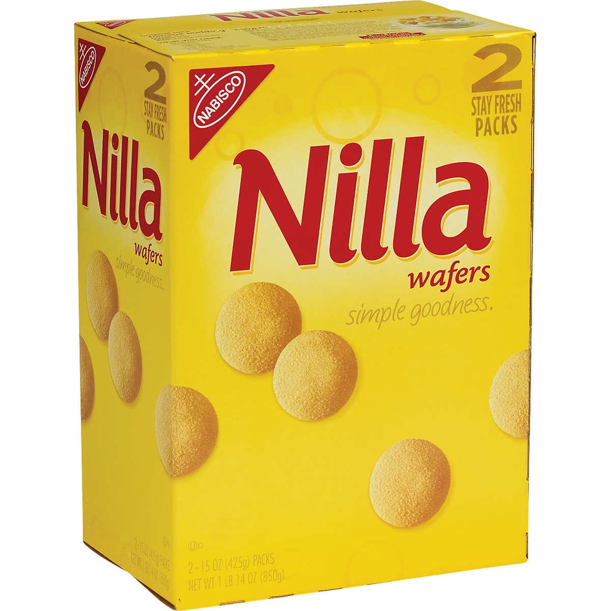 Nilla Wafers, 15 oz., 2-count