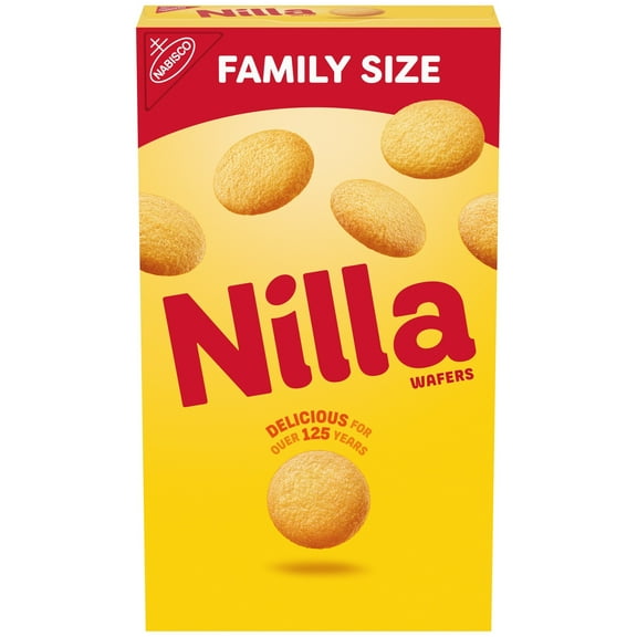 NILLA Wafers Cookies, Vanilla Wafers, Family Size, 15 oz