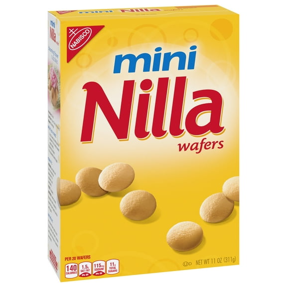 Nilla Wafers Mini Cookies,Pack Of 1 Vanilla Wafers.