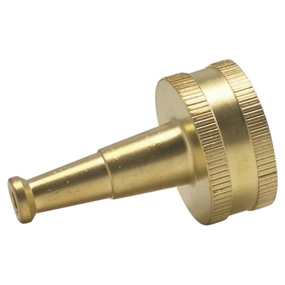 Nilnehc 2Pack 2" Jet Sweeper Brass Nozzle for Garden Hose, Heavy Duty Water Hose Sweeper with 3/4" Hose Thread Inlet, for Garden Hose, Car Wash with 2 rubber washers