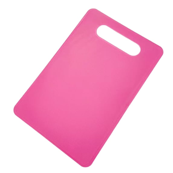 Nilnehc Non- Chopping Board Mat,11.4x7.5in Durable Cutting Block with Handle Hole,Kitchen Cook Accessory for Fruit Vegetable(F)