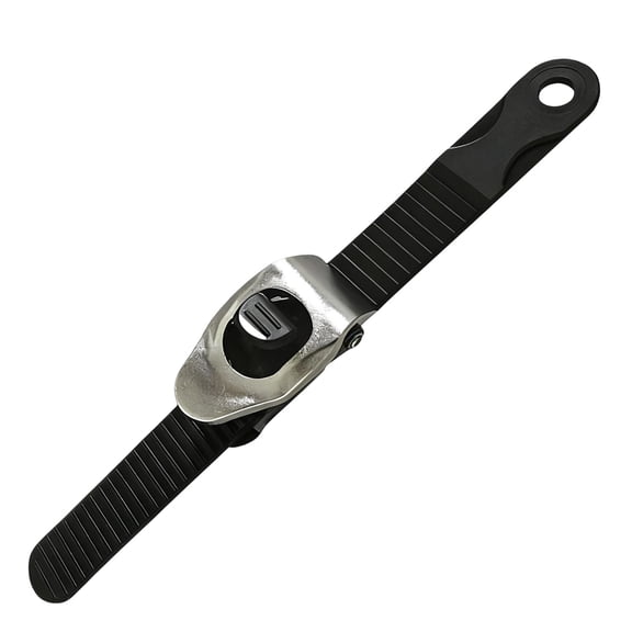 Nilnehc Reusable Grip Lock Strap,12.6in Heavy Duty Adjustable Tie Down Strap with Stainless Steel Buckle,Secure Straps for Cargo Camping Tools Industrial and Home Repair,Black