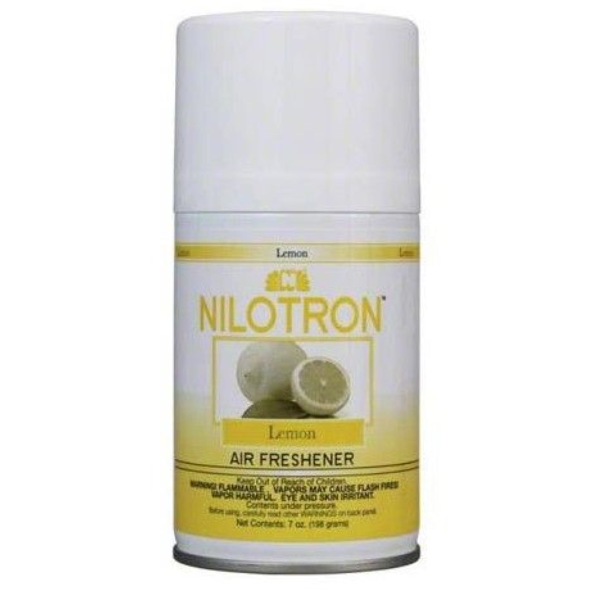 Nilodor Nilotron Lemon Scent Deodorizing Air Freshener 7 oz Container, 3100 Metered Releases