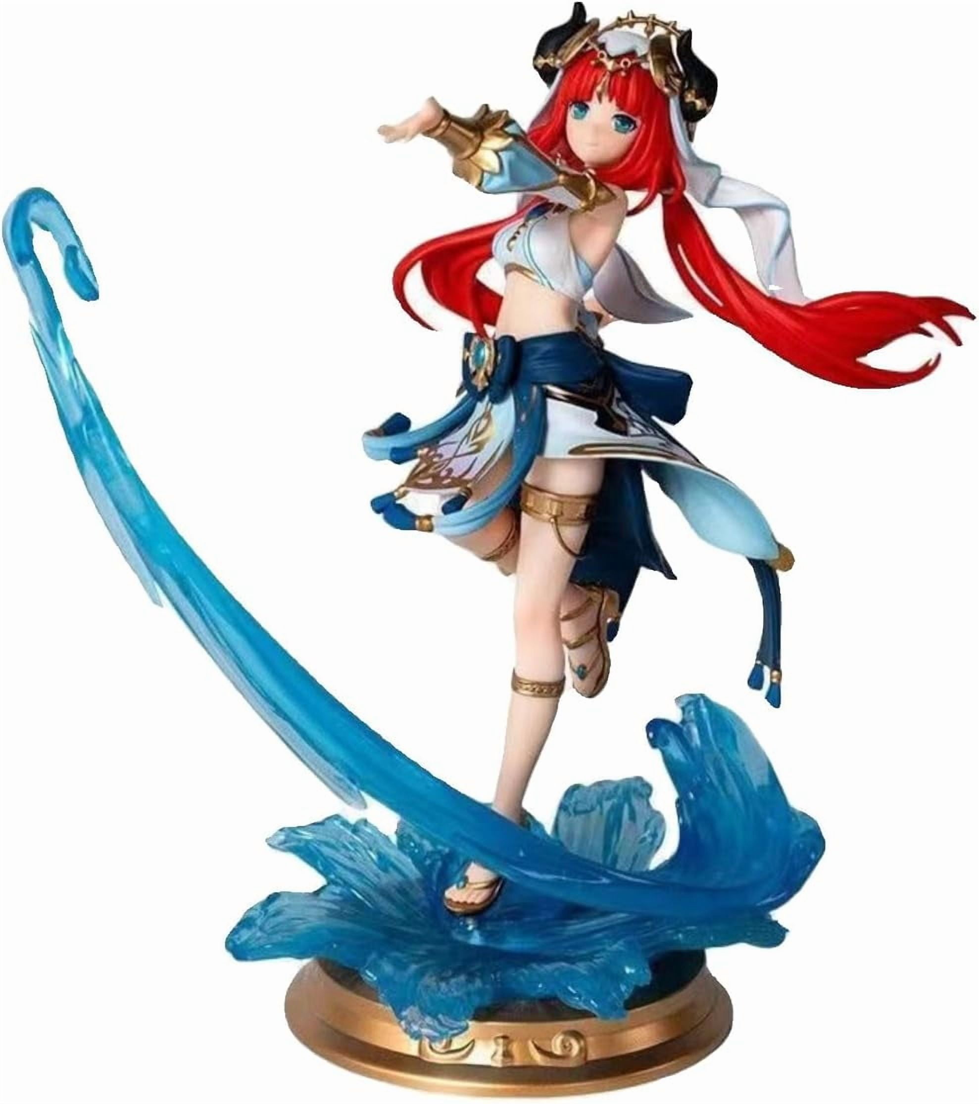 Nilou Figure Standing Posture Nilou Figures Genshin Impact Figures 28cm/11inch Anime Figures Game Character Statue Collection Decoration Gift
