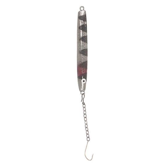 Nils Master HAL50-ASY Hali50 Lure, 2-Inch, Silver/Chartreuse/Black Perch