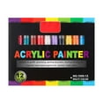 thumbnail image 1 of Nilvkv 12-Color Paint Pens for Halloween Pumpkin Art Markers for Card Making Painting Wood Crafts and Schoo1 Supplies 15ml, Back-to-Schoo1 Supplies, 1 of 6