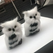 Nilvkv 1PCS Christmas Ornaments for Tree Decorations- 2.8in Hanging 100%Polyester Ornaments with Owl Pendants for Christmas Tree Indoor Home Decor, Party Supplies