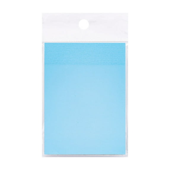 Nilvkv 50 Sheets Sticky Notes Transparent Transparent Paper Clear Sticky Notes Memo Self-Adhesive Notebook Notepaper Insert for Schoo1 Office Memo Stvdents
