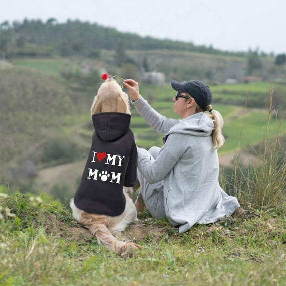 Nilvkv 5XL Pet Supplies Dog Clothes Fleece Cloth Mommy Pet Sweater Teddy Clothes Spring Fall Winter Home Decoration