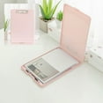 thumbnail image 1 of Nilvkv A4 File Box File Test Paper Storage File Box Multi-function File Box Plastic Transparent Folder, 1 of 6