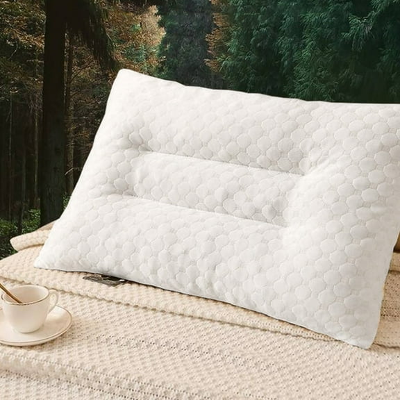 Nilvkv Bed Pillows Hotel Pillows Adjustable Orthordic Ergonomic Pillows for All Sleep Styles(23.62x15.75in)