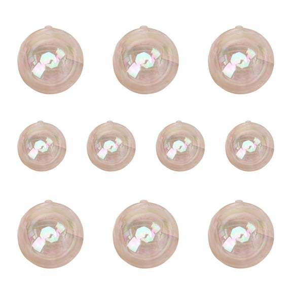 Nilvkv Cake decoration foam colored balls birthday baking plug in dessert table accessories ornaments 10 pcs, Christmas Decorations, CHRlSTMAS-GlFTs