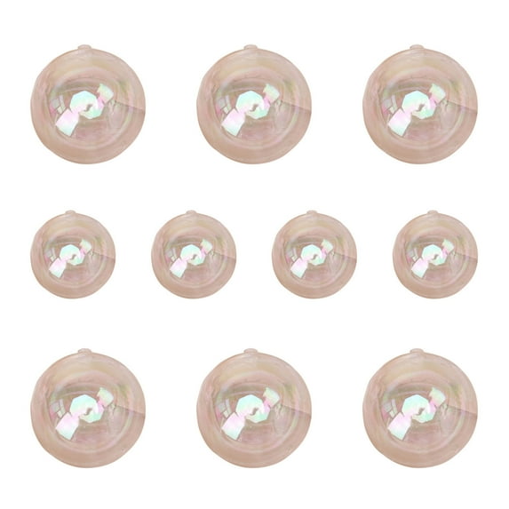 Nilvkv Cake decoration foam colored balls birthday baking plug in dessert table accessories ornaments 10 pcs, Christmas Decorations, CHRlSTMAS-GlFTs