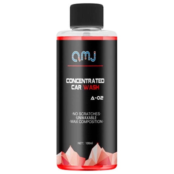 Nilvkv Car Exterior Shampoo Multipurpose Automotive Cleaners High Concentration Super Foam Strong Decontamination Auto Wash Supplies 100ML