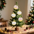 thumbnail image 1 of Nilvkv Christmas Balls 6PC Set 8CM/3.15" Christmas Tree Balls Durable and Shatterproof for CHRlSTMAS-GlFTs, Christmas Decorations, 1 of 6