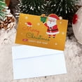 thumbnail image 1 of Nilvkv Christmas Greeting Cards with Envelopes and Stickers 10 Pack Glitter Christmas Cards with Envelopes Father Christmas Snowman, Christmas Gifts, 1 of 6
