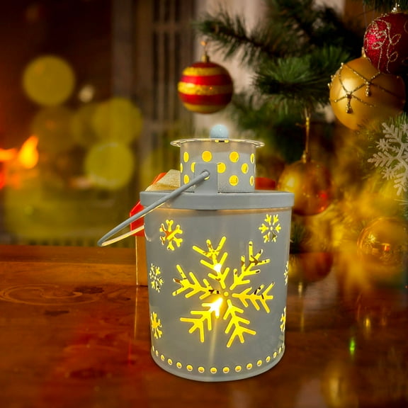 Nilvkv Christmas Lanterns Candles LED Small Lanterns Christmas Decoration And Decoration Decorations, Christmas Decorations, Christmas Lights