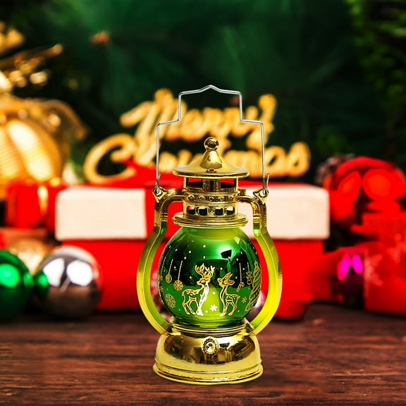 Nilvkv Christmas Yard Decoration Lights Glowing Christmas Small Lantern Christmas Gifts Home Decor Knickknacks