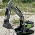 thumbnail image 1 of Nilvkv Classics Mighty Alloy Excavator - Made with Plastic, Gray Toy Construction Truck, Boys and Girls, Kids, Toddlers, Ages 3+, 1 of 6