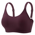 thumbnail image 1 of Nilvkv Comfortable Bras for Women, Wireless Bras for Women, Thin Wireless Comfort Breathable Push Up Shaping Everyday Intimate Red 40BCD, 1 of 2
