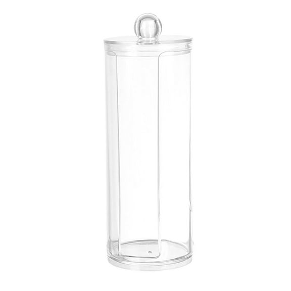 Nilvkv Cosmetic Cotton Storage Box Stick Container Pads Dispenzer Acrylic Organizer Makeup Containers Pad Dispenser Plastic Cot, Organization & Storage